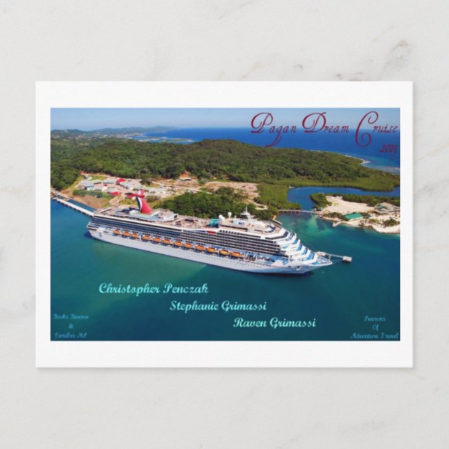Pagan Dream Cruise Cozumel PC Postcard (Front)