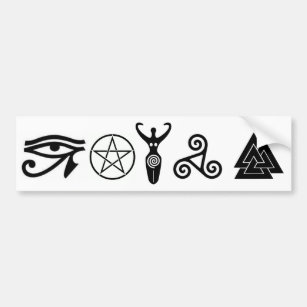 Witch Sticker Pagan Stickers for Cars Don't Preach to 