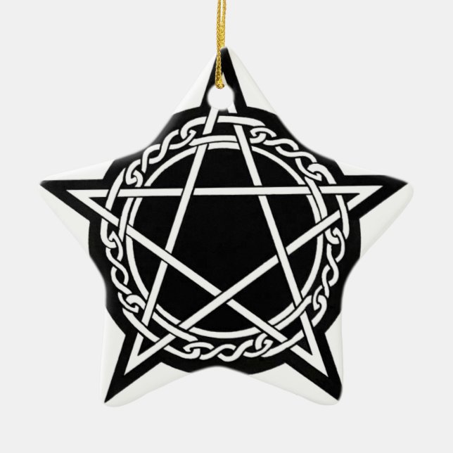 pagan gear ceramic ornament (Front)