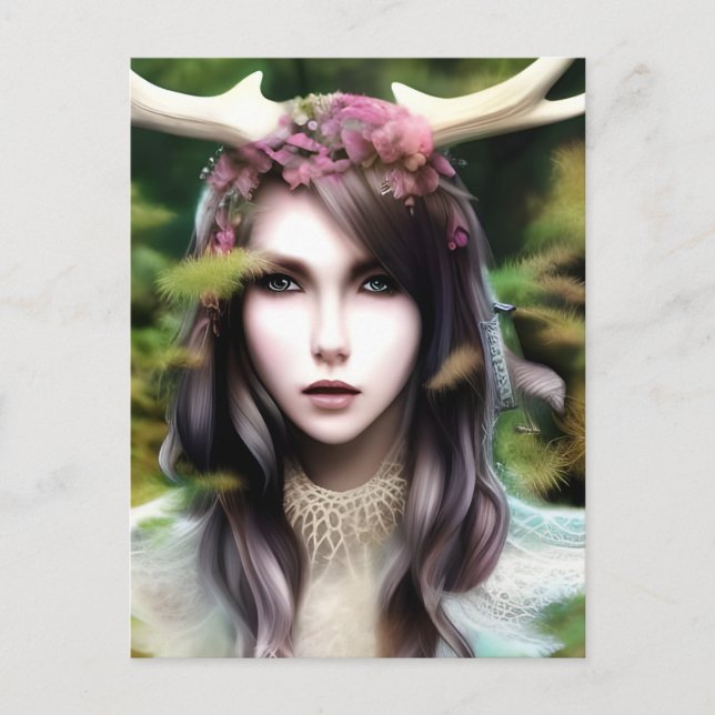 Pagan Goddess Postcard (Front)