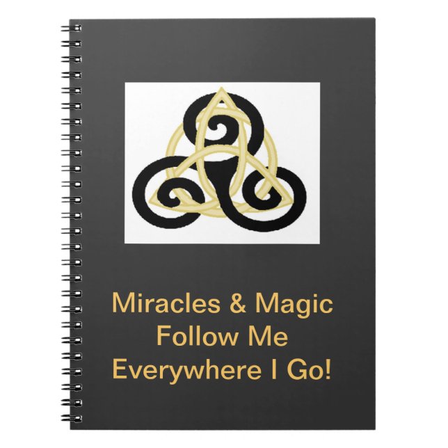 Pagan Grimoire Notebook (Front)