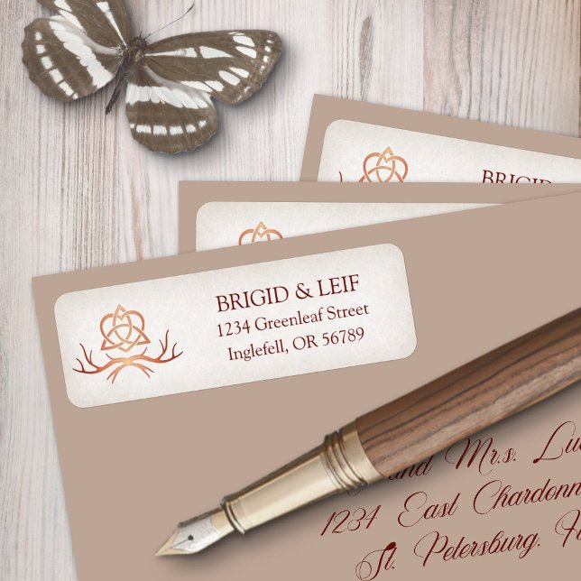 Pagan Handfasting Wedding Label (Creator Uploaded)