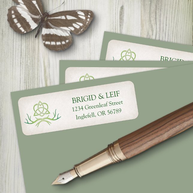 Pagan Handfasting Wedding Label (Creator Uploaded)