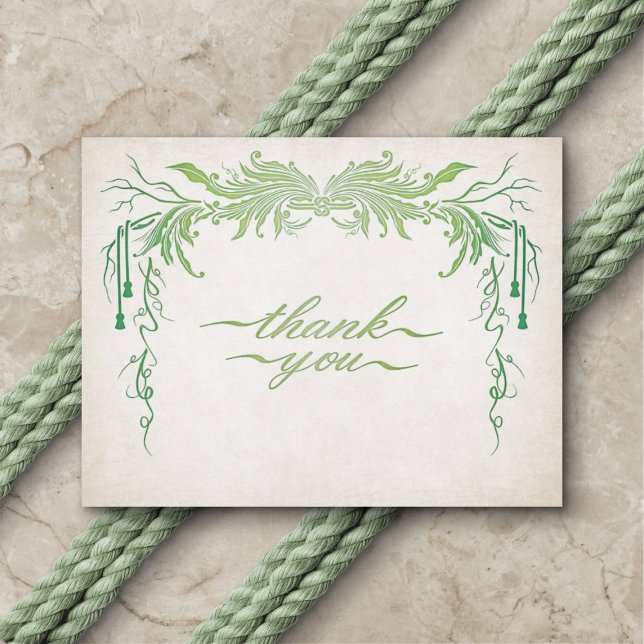Pagan Handfasting Wedding Thank You Card (Creator Uploaded)