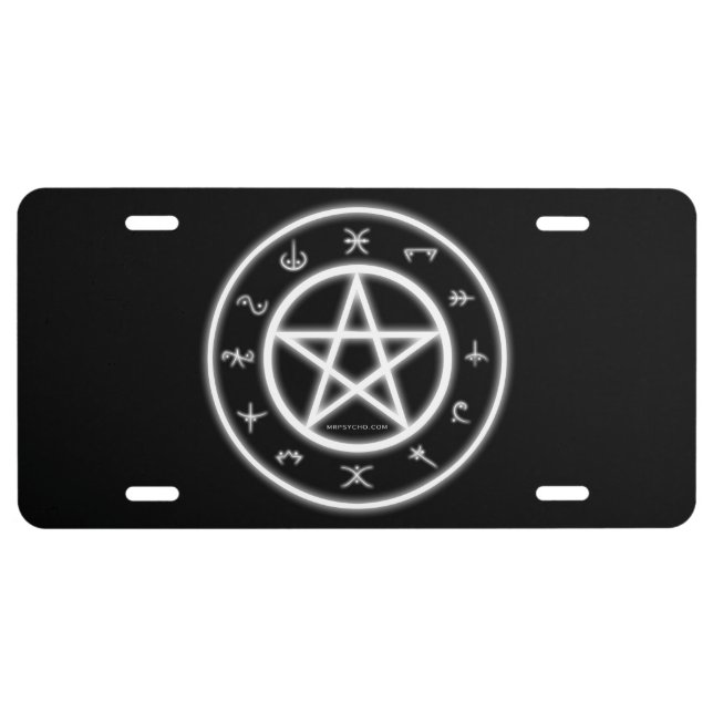 Pagan License Plate (Front)