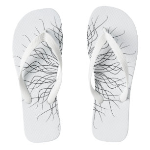 pagan mandala flip flops