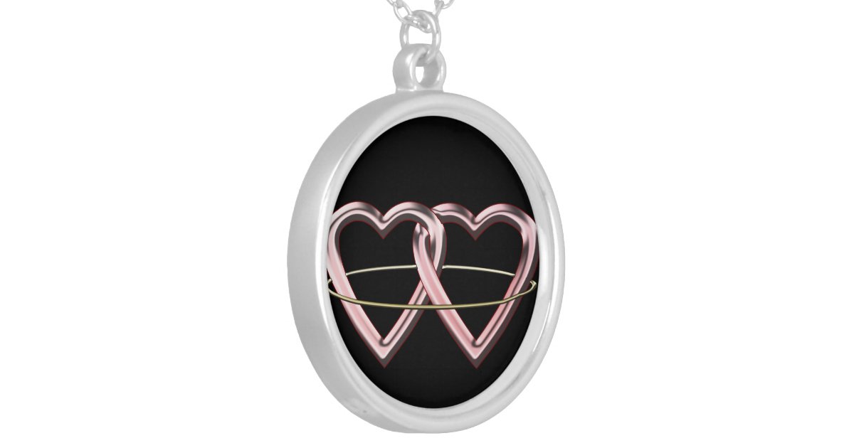 Pagan Marriage Symbol Silver Plated Necklace | Zazzle