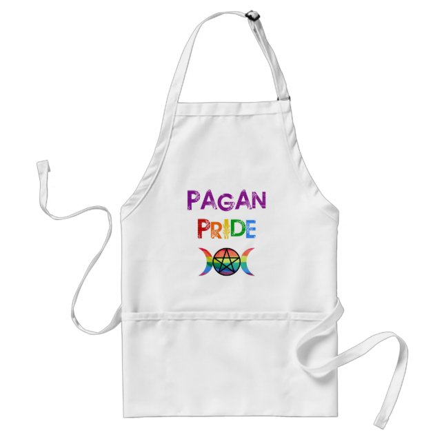 Pagan Pride Adult Apron (Front)