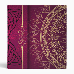 Pagan Princess Mandala Witches Book Of Shadows 3 Ring Binder