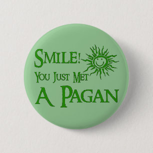 Pagan Smile Button