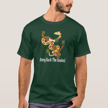 Pagan Snakes T-shirt by orsobear at Zazzle
