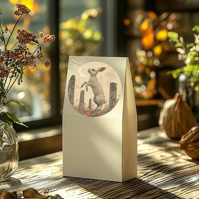 Pagan Stone Circle Dancing Hare Envelope Seal (Creator Uploaded)