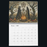 Pagan Style Calendar<br><div class="desc">Stay organized in style with our Personalized 2025 Pagan Style Calendar from Vintage Nordica. Each month features enchanting and whimsical images inspired by pagan holidays and traditions. Make it uniquely yours by personalizing it with a text of your choice, or leave it pristine. Explore the charm of every season with...</div>