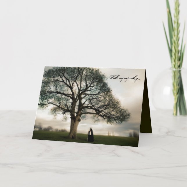 Pagan Sympathy Card (Front)