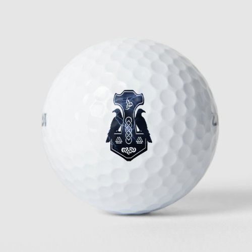 Pagan Thors Hammer Golf Balls