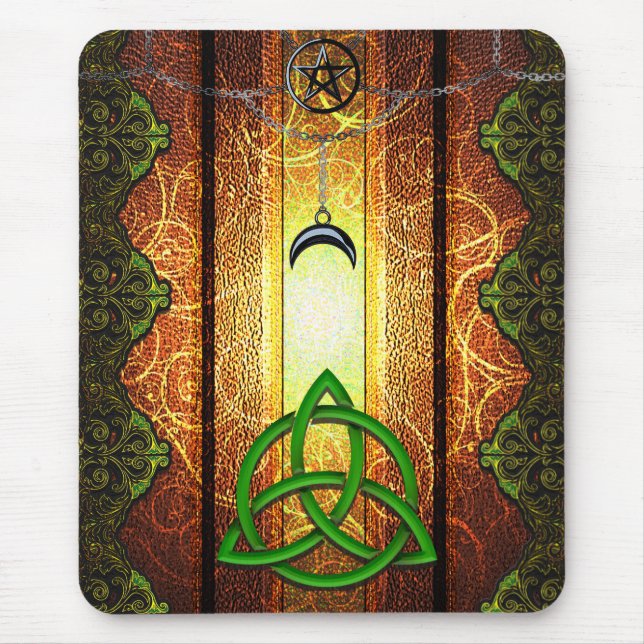 Pagan Tome Dark Magic Spells Wiccan & Witchcraft 1 Mouse Pad (Front)