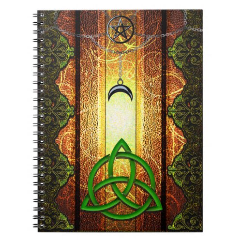 Pagan Tome Dark Magic Spells Wiccan  Witchcraft 1 Notebook