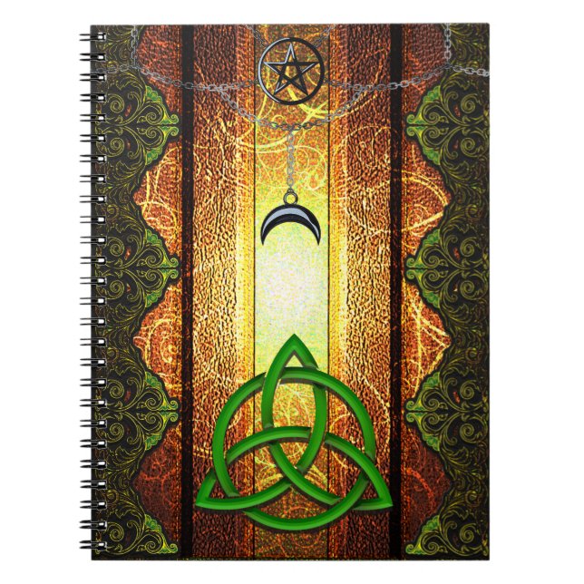 Pagan Tome Dark Magic Spells Wiccan & Witchcraft 1 Notebook (Front)