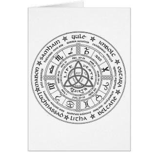Pagan wheel of the Year Cards