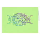 Pagan Wiccan Triple Moon Goddess (Front Horizontal)