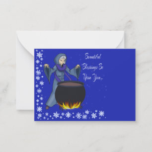 Pagan Winter Greetings  Note Card