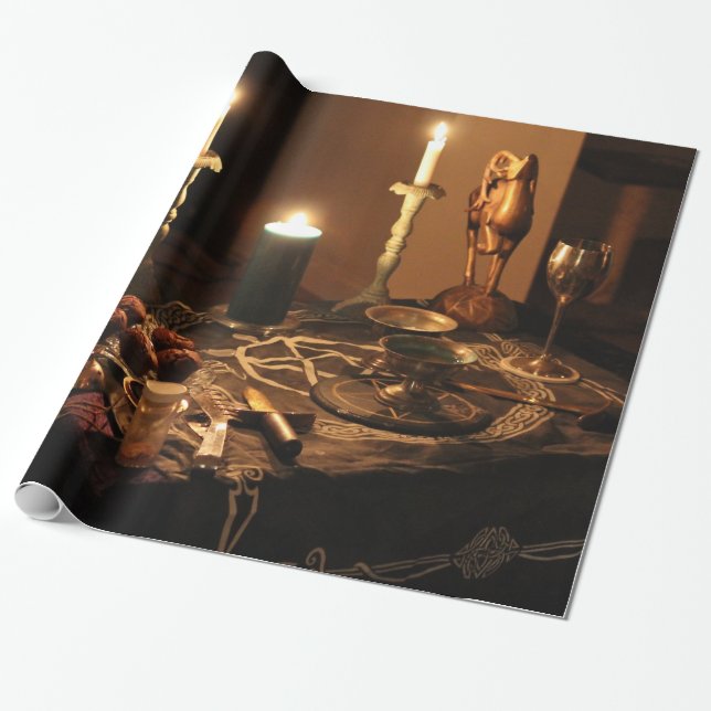Pagan wrapping paper (Unrolled)