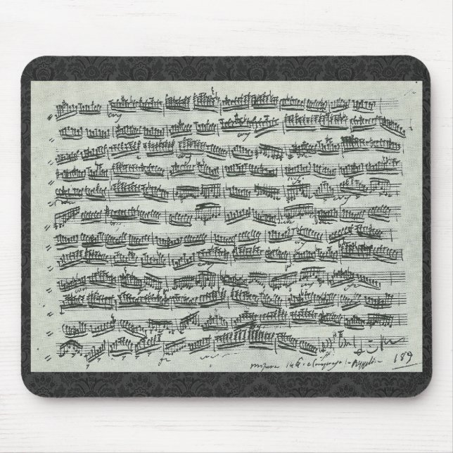 Paganini Perpetual Motion Mouse Pad (Front)
