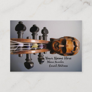 Paganini Scroll Business/Profile Card