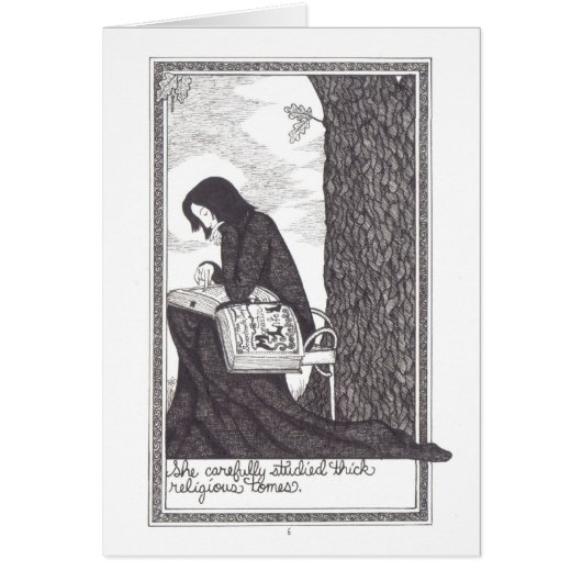 Page  7 from "The Quiet Professor" Cards (Front)