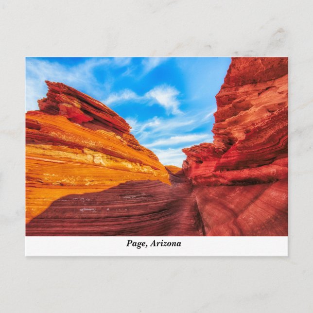 Page Arizona Postcard (Front)