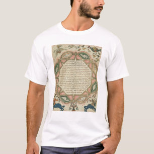 Page from a Hebrew Bible depicting T-Shirt