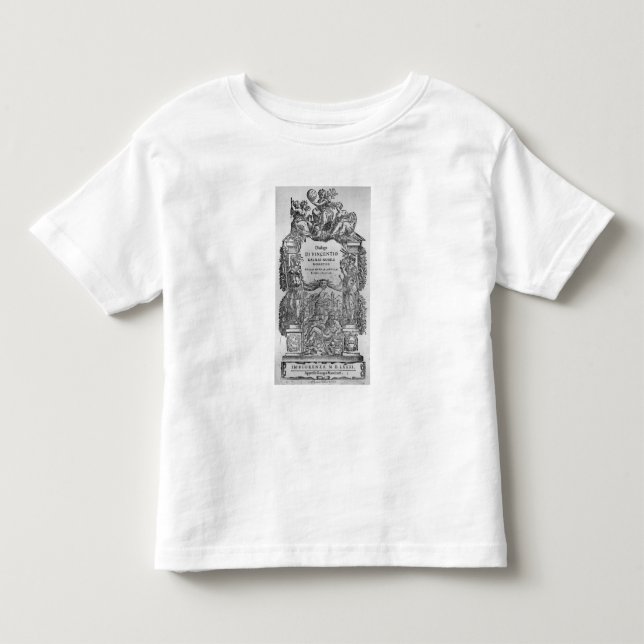 page of 'Della Musica Antica et della Moderna' Toddler T-shirt (Front)