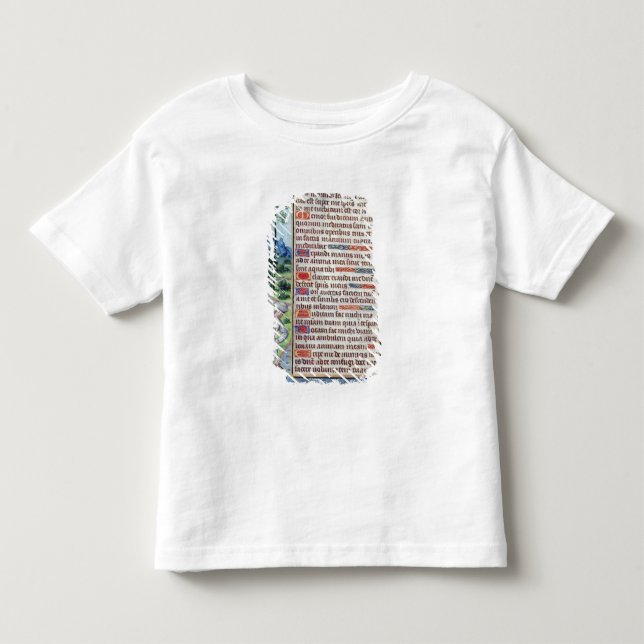 Page of Latin text with border Toddler T-shirt (Front)