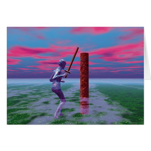 Page of Swords (Front Horizontal)