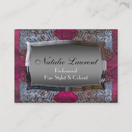 Page Slayfier Elegance  Salon Professional Business Card