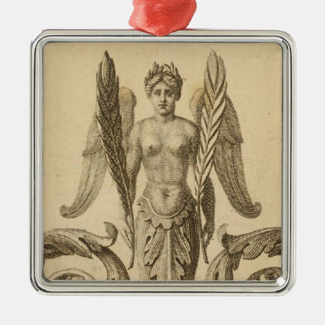 Page Title Atlas Geographical, Statistical Metal Ornament (Front)