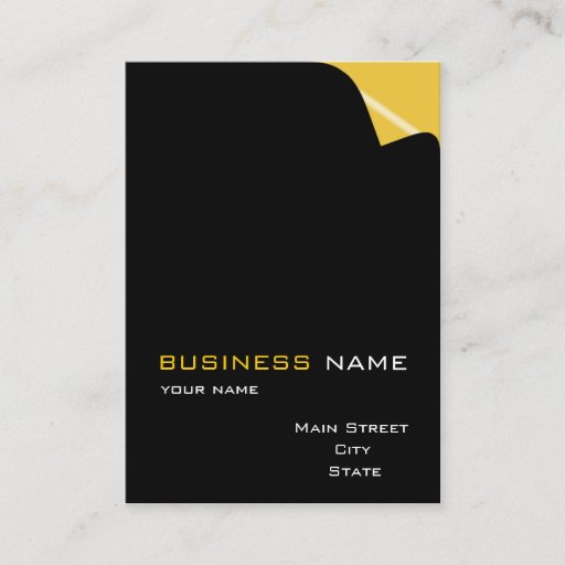 Customizable page_turn_business_card business card templates
