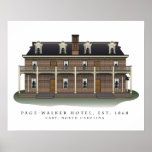 Page-Walker Hotel Architectural Print