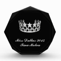 Pageant Acrylic Award
