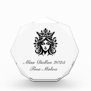 Pageant Acrylic Award