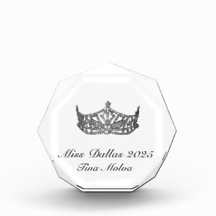 Pageant Acrylic Award