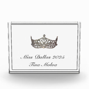Pageant Acrylic Award