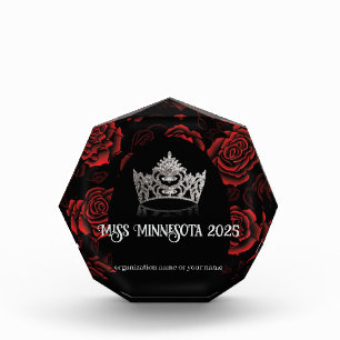 Pageant Acrylic Award Roses