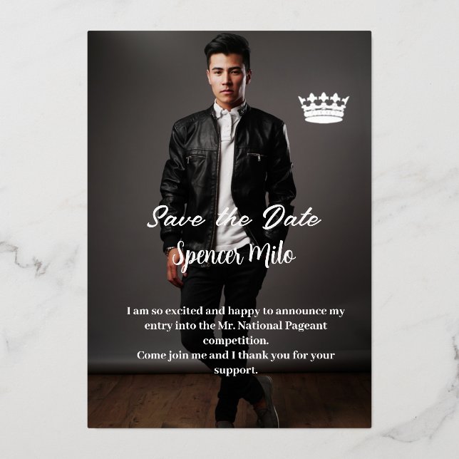 Pageant Announcement (Front)