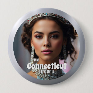 Pageant Appearance Button Contestant Event Pin 