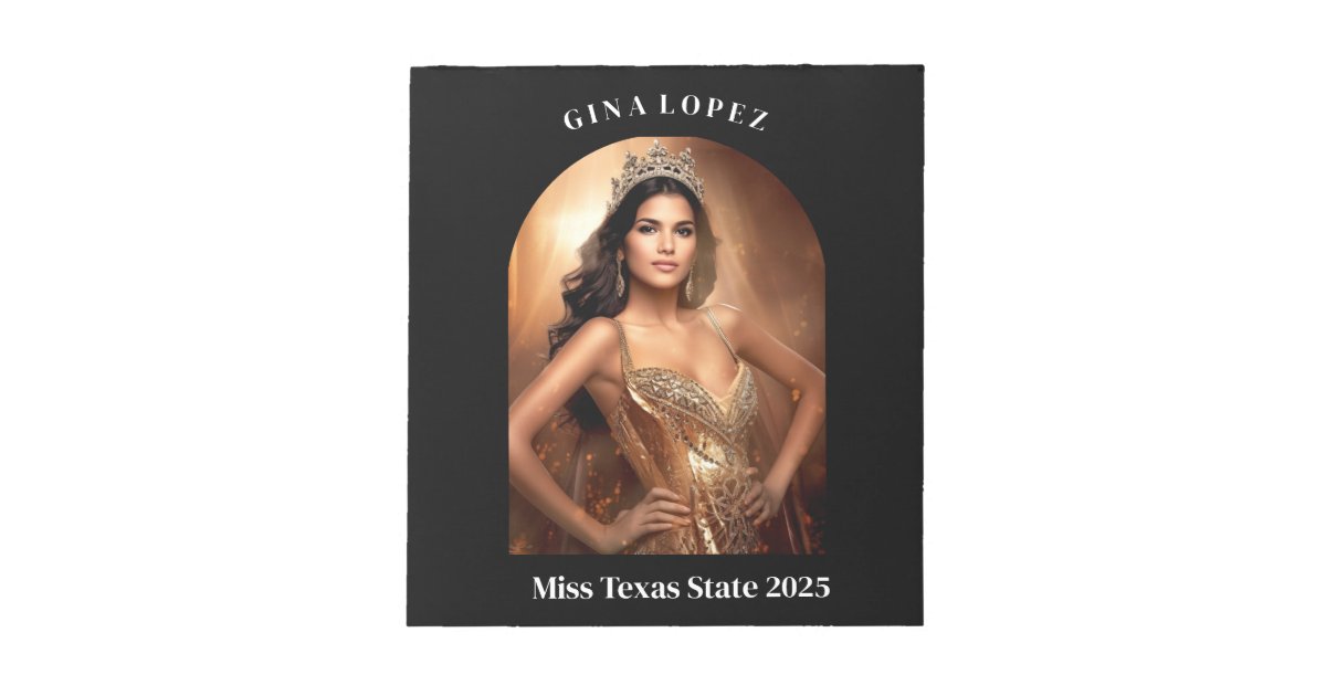 Pageant Autograph Pad | Zazzle