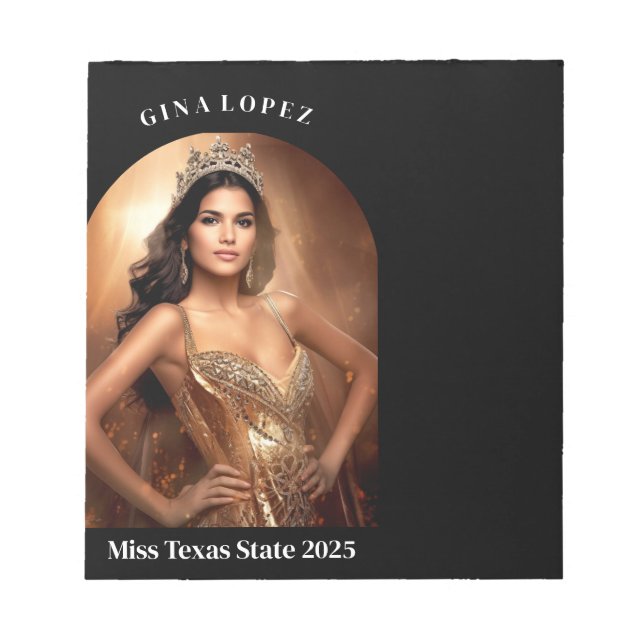 Pageant Autograph Pad (Front)