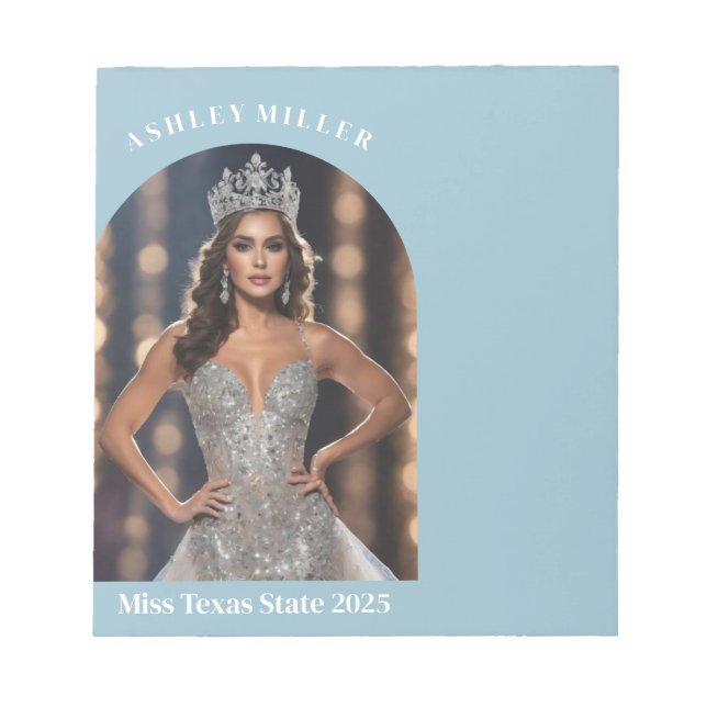 Pageant Autograph Pad (Front)