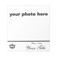Pageant autograph pad - custom