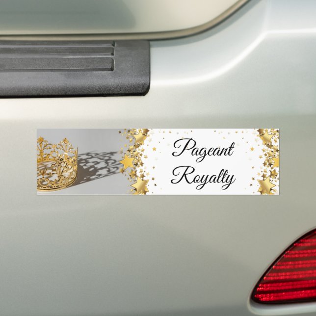 Pageant Bumper Sticker   (On Car)
